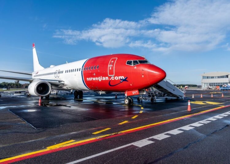 „Norwegian“ lėktuvas