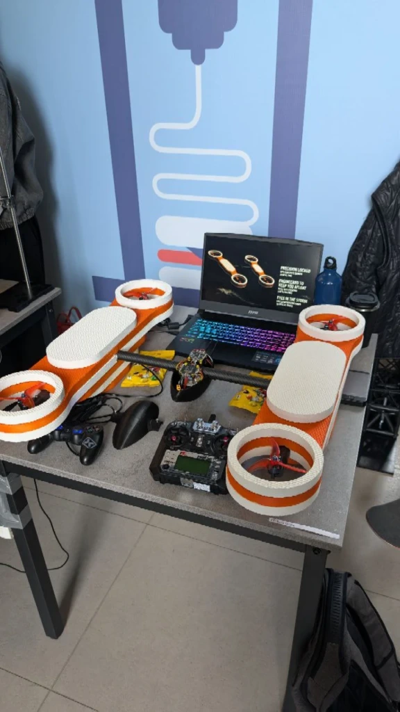 KTU studentų sukurtas dronas