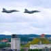 NATO naikintuvai virš Vilniaus per Lietuvoje paskelbtą oro pavojų dėl galimo drono