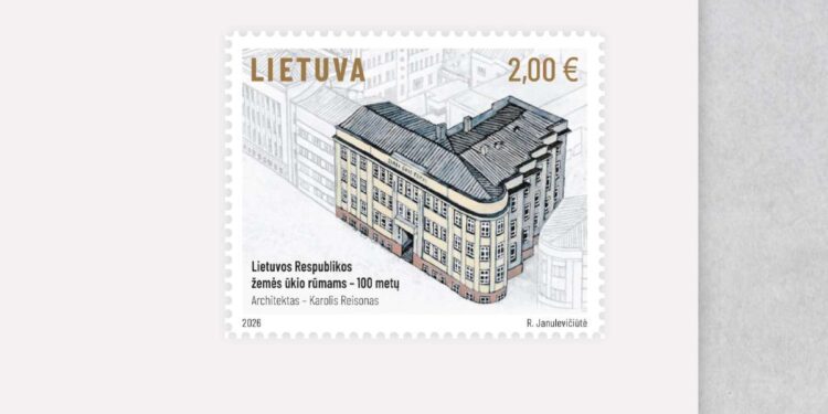 Pašto ženklas Žemės ūkio rūmų šimtmečiui