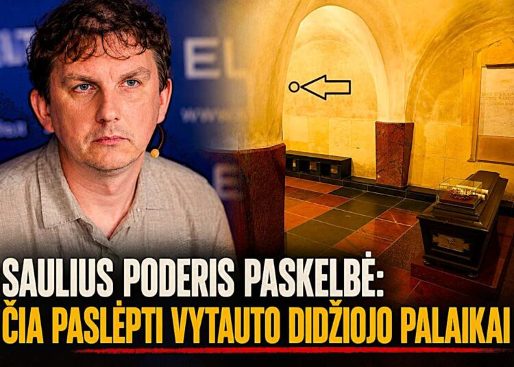 Sauulius Poderis viešai paskelbė kur gali būti paslepti Vytauto Didžiojo palaikai | Alkas.lt koliažas