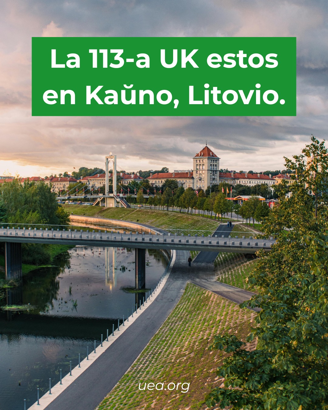 Pasaulio esperantininkų kongresas vyks Kaune 
