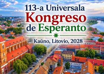Pasaulio esperantininkų kongresas vyks Kaune