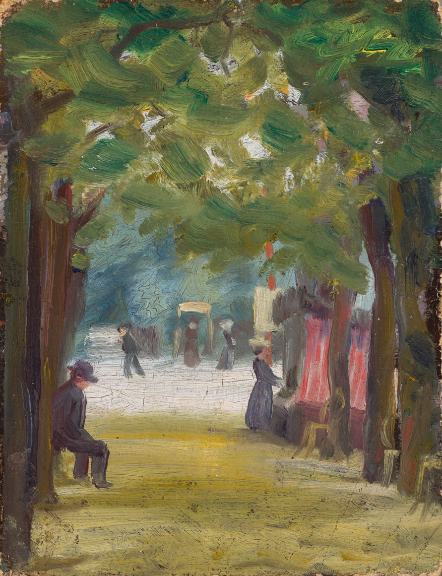 Zmuidzinavičius, „Paryžiaus etiudas“, 1906 m.