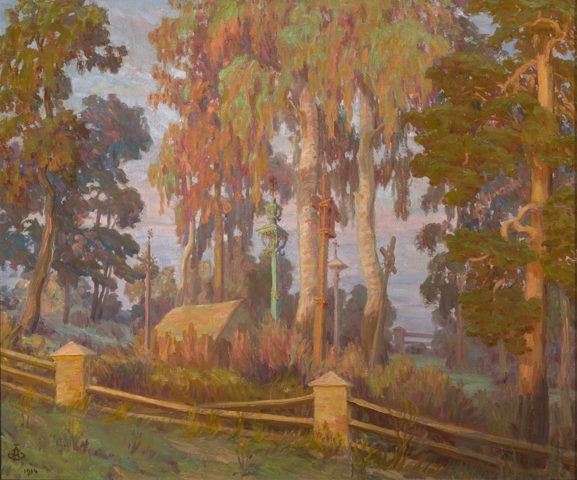 Zmuidzinavičius, „Senos kapinės“, 1914 m.