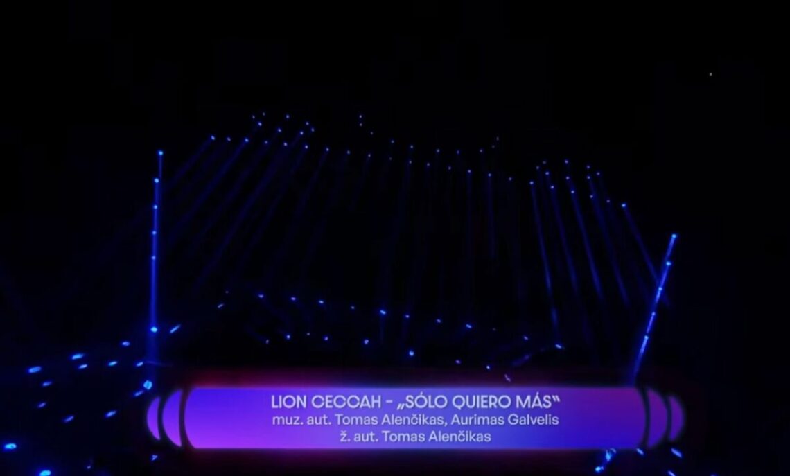 Lion Ceccah pasirodymas „Eurovizijoje 2026“