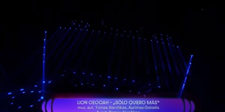 Lion Ceccah pasirodymas „Eurovizijoje 2026“