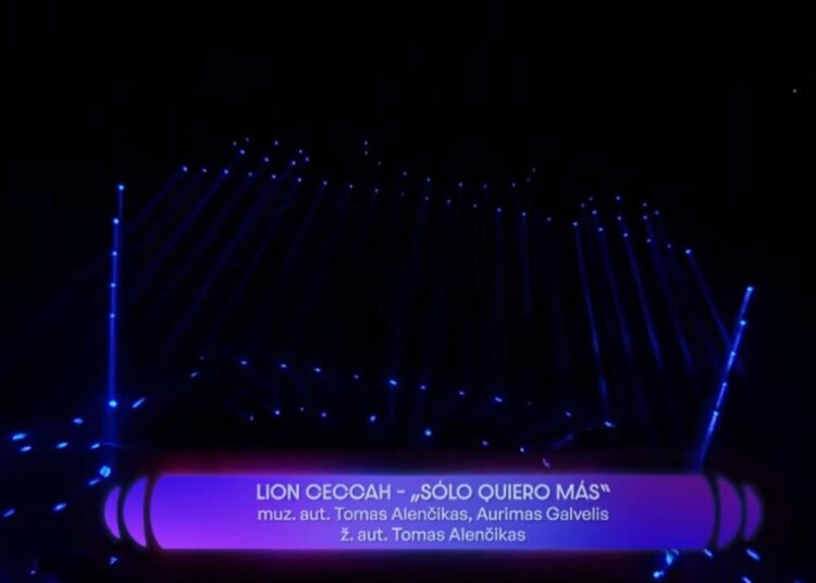 Lion Ceccah pasirodymas „Eurovizijoje 2026“