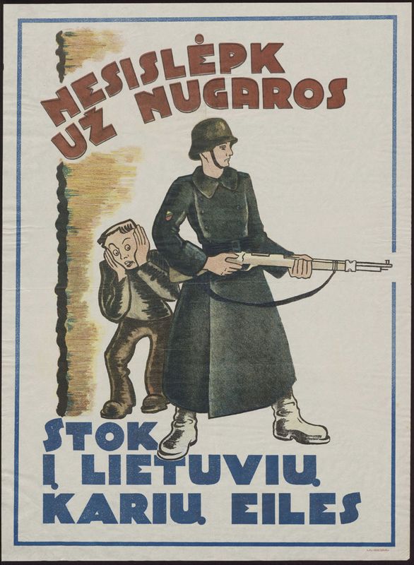Vilniaus grafikos meno centro išleistas katalogas „Okupacijos realijos. Pirmojo ir Antrojo pasaulinių karų Lietuvos plakatai“ 