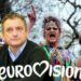 Stanislovas Buškevičius, už nugaros homofilai ir homofilės iškreiptais veidais ir su rusiška atributika