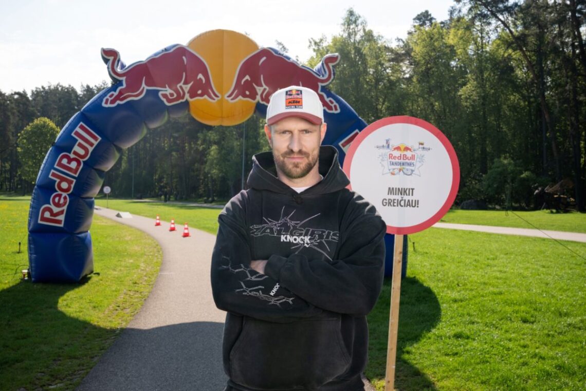 „Red Bull Tandemynės“ vedėjas Mantas Stonkus