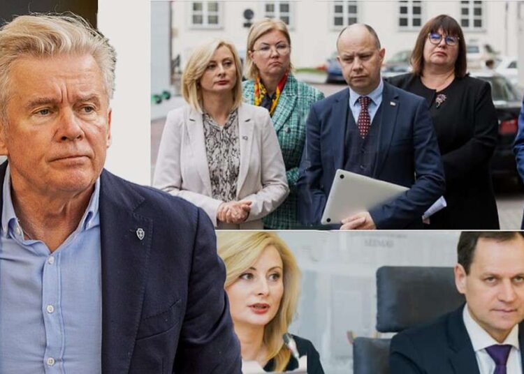 Aurelijus Veryga ir LVŽS politikai