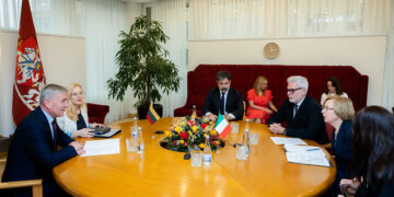 Lietuva ir Italija stiprina bendradarbiavimą
