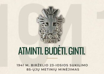 Plakatas Birželio sukilimo minėjimas