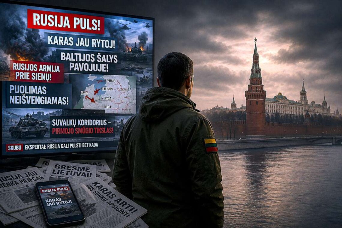 Kremliaus propaganda ir karo baimės skleidimas