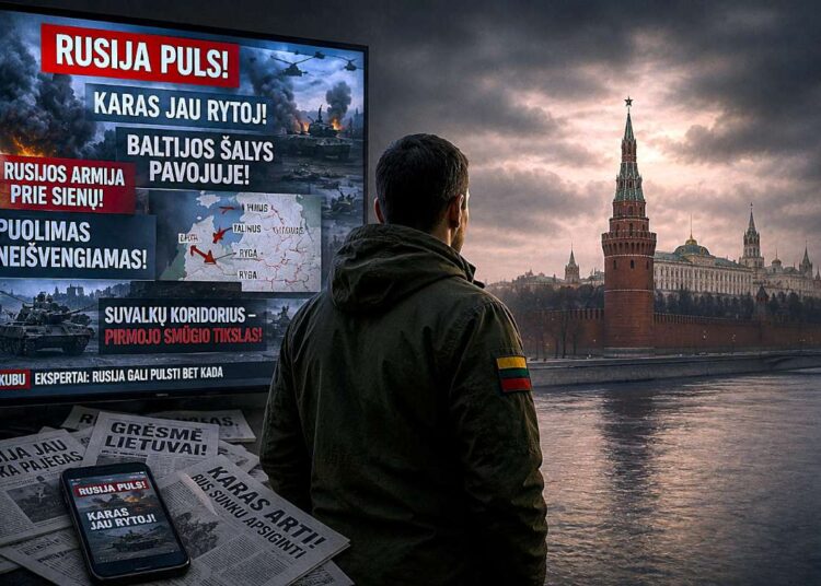 Kremliaus propaganda ir karo baimės skleidimas