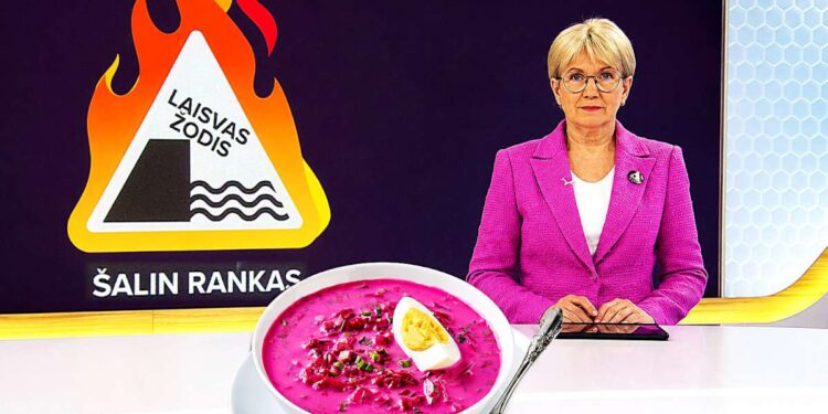 LRT studija, šaltibarščių dubuo ir simbolinis perspėjimas apie kultūros nustūmimą į šalį