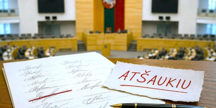 J. Mažylė. Atšaukimo (ne-) kultūra pagal seimūnus