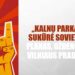 Vilniaus Kalnų parkas- sovietų planas