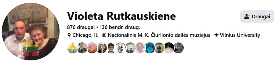 Violeta Rutkauskienė, FB logotipas