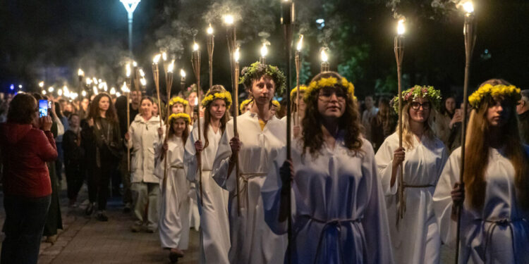 Šiauliuose Rasos (Joninių) naktis