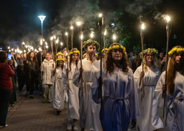 Šiauliuose Rasos (Joninių) naktis