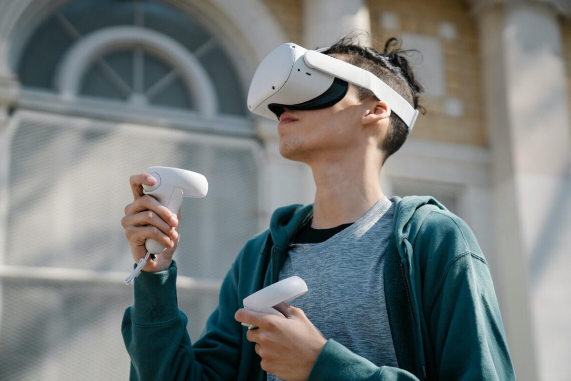 VR akiniai