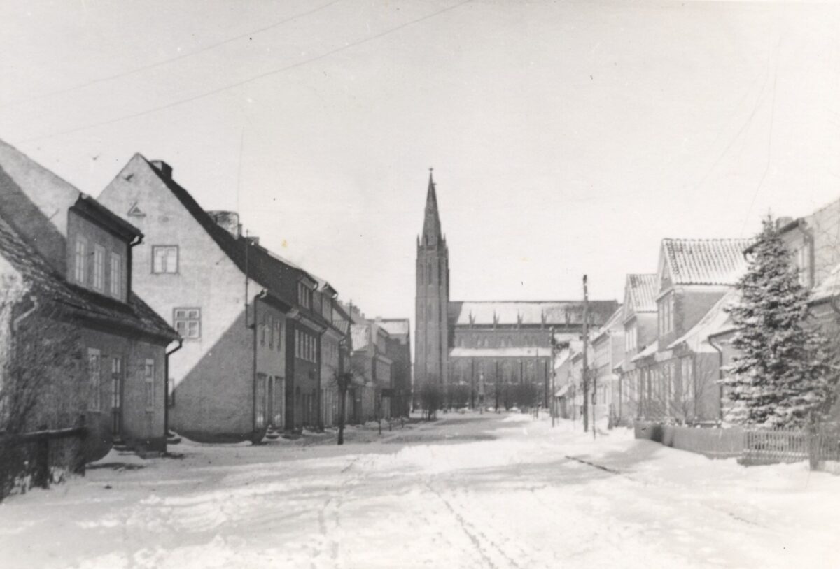 Pilkalnio gatvė Širvintoje XX a. 4 deš. 