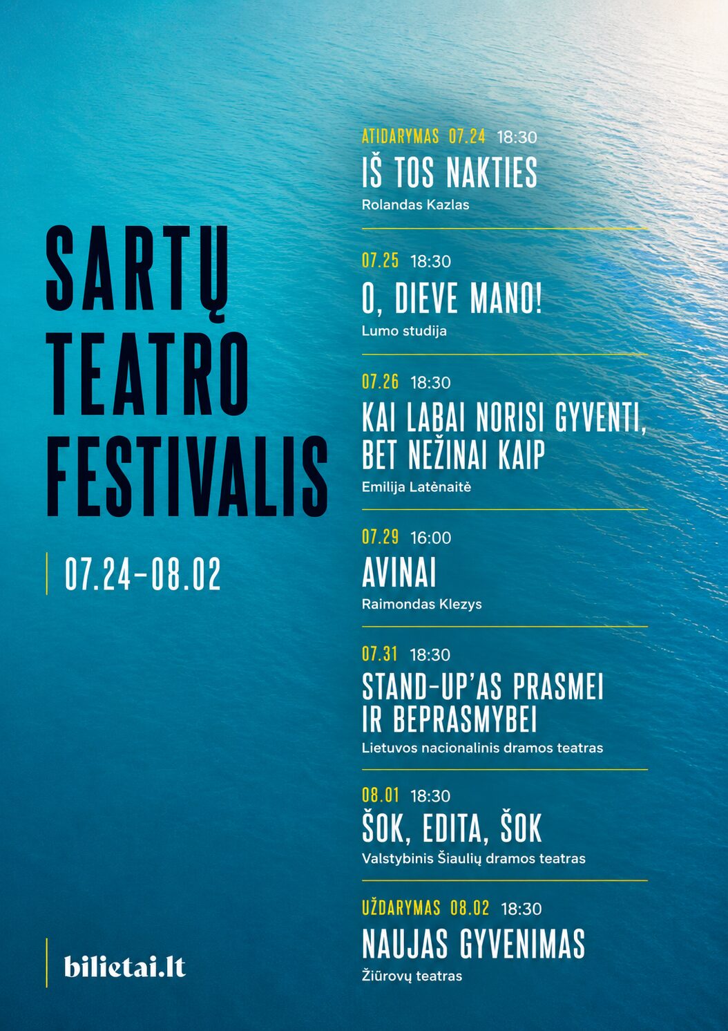 Sartų teatro šventė