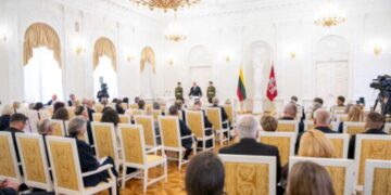 Apdovanojimai Prezidentūroje 2026.07.06