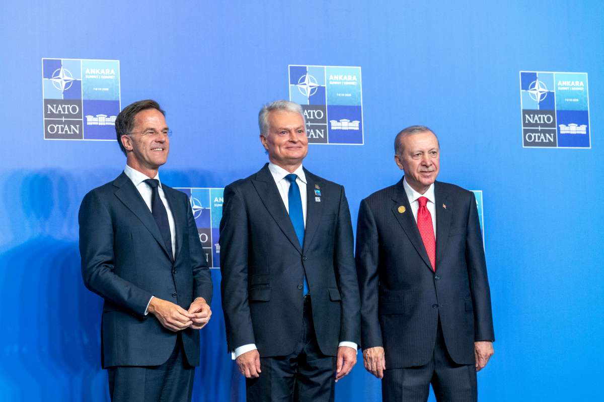 Gitanas Nausėda NATO viršūnių susitikime Ankaroje