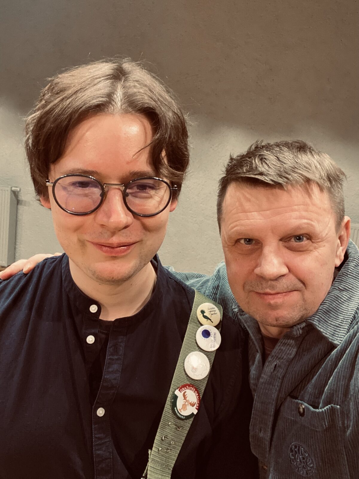 Rolandas Kazlas ir Justas Juškevičius