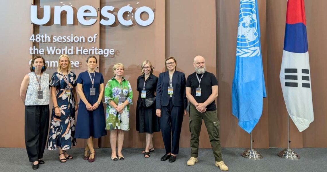 Lietuvos delegacija UNESCO Pasaulio paveldo sesijoje