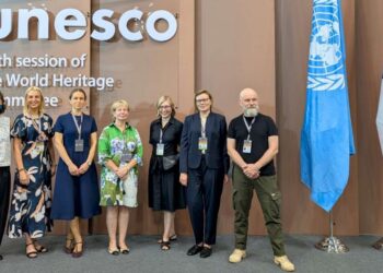 Lietuvos delegacija UNESCO Pasaulio paveldo sesijoje