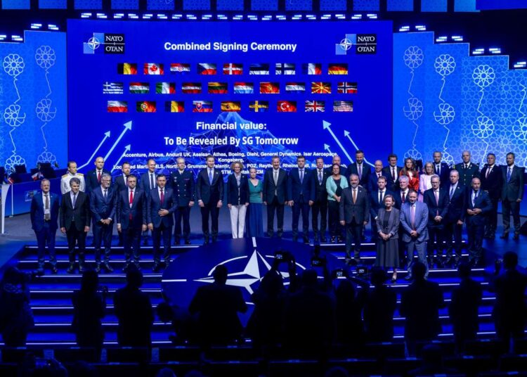NATO valstybių vadovai viršūnių susitikime Ankaroje 2026 m.