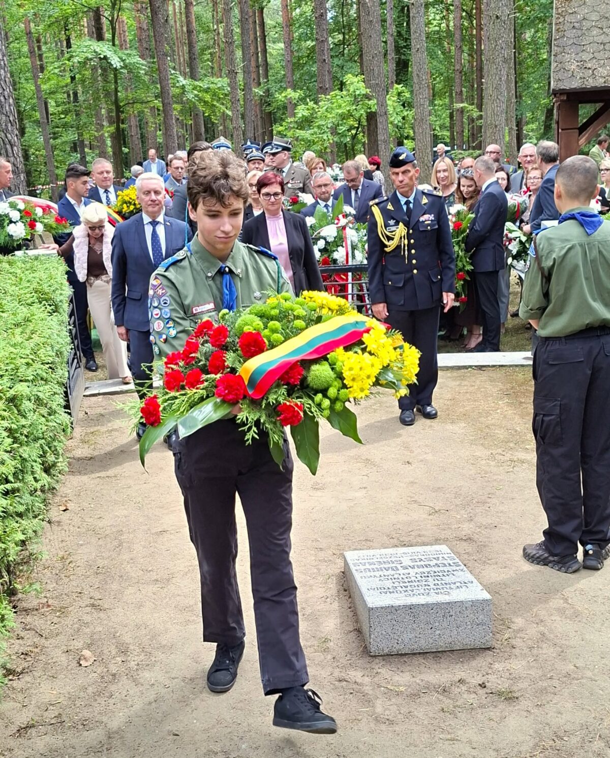 Dariaus ir Girėno skrydžio per Atlantą minėjimas Pščelnike