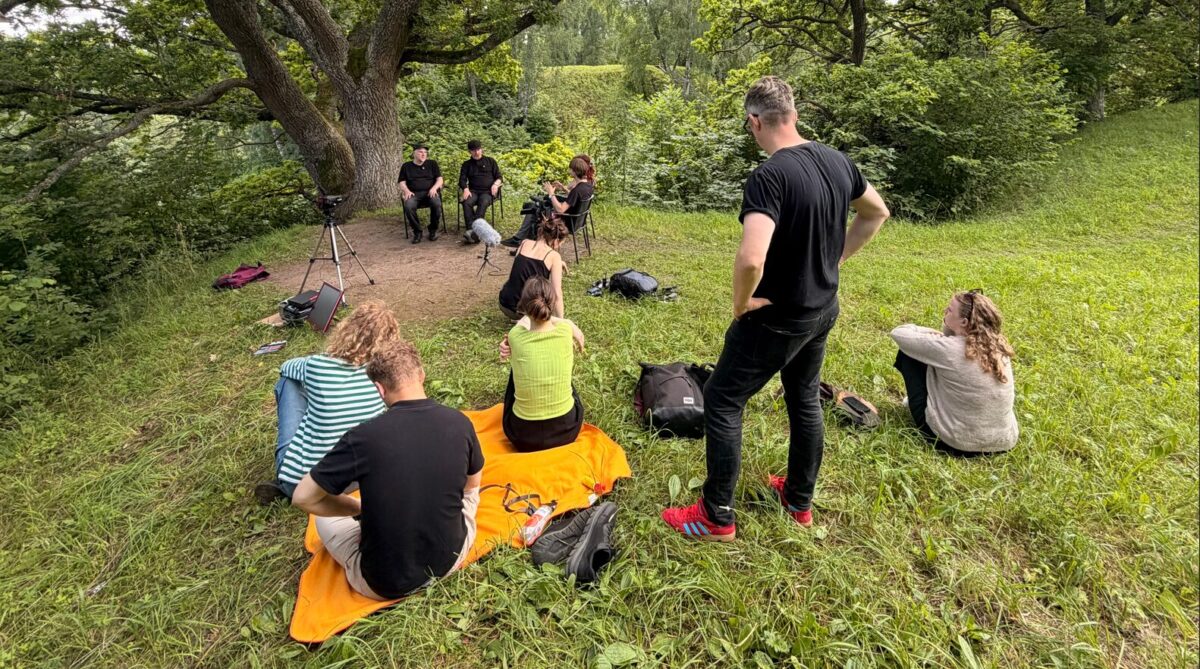 Studentų ekspedicija Utenoje