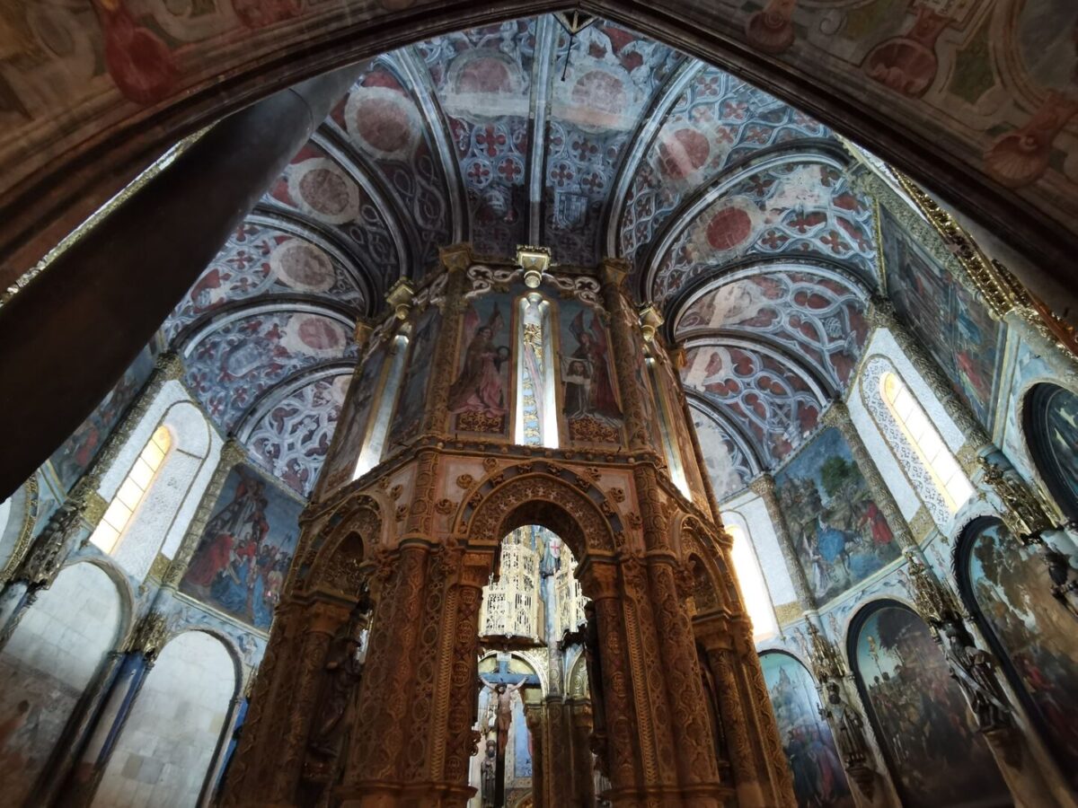 Convento de Cristo vienuolynas, Tomaro mieste, Portugalijoje 