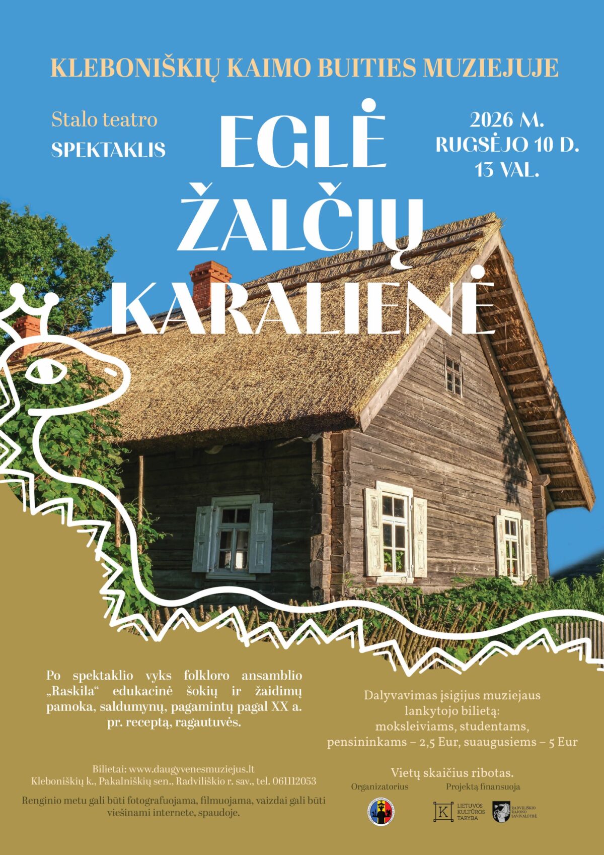 Stalo teatro spektaklis vaikams „Eglė žalčių karalienė“
