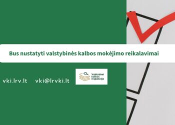 Valstybinės kalbos mokėjimo reikalavimai