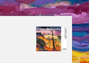 Pašto ženklas „Nidos dailininkų kolonija“