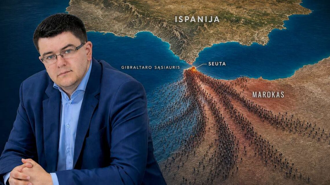 Vytautas Sinica ir migrantų srautai iš Maroko į Ispanijos eksklavą Seutą