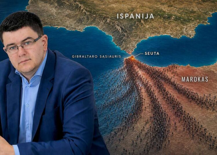 Vytautas Sinica ir migrantų srautai iš Maroko į Ispanijos eksklavą Seutą