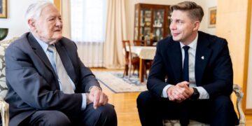 V. Adamkus ir V. Sinkevičius