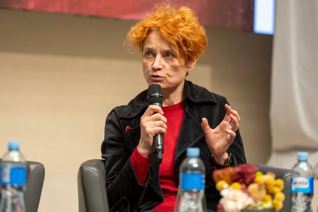 Dailės istorikė prof. dr. Giedrė Mickūnaitė 