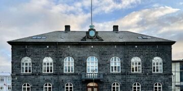 Islandijos parlamento rūmai Reikjavike
