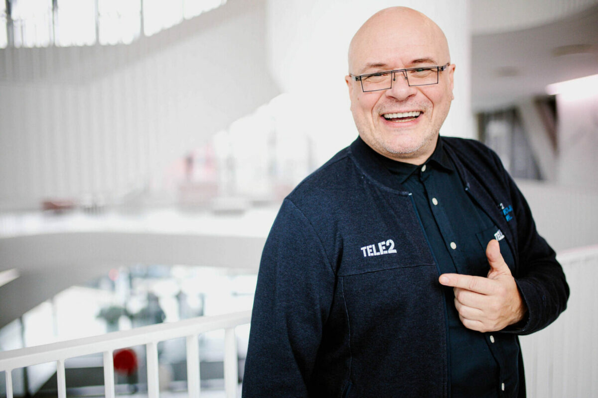 „Tele2“ naujovių žinovas Arnoldas Lukošius