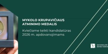 Mykolo Krupavičiaus 2026 metų atminimo medalis
