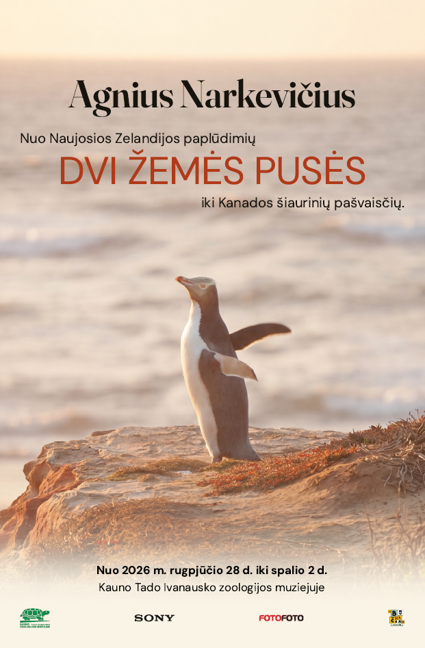 Kviečia A. Narkevičiaus paroda „Dvi Žemės pusės“ 