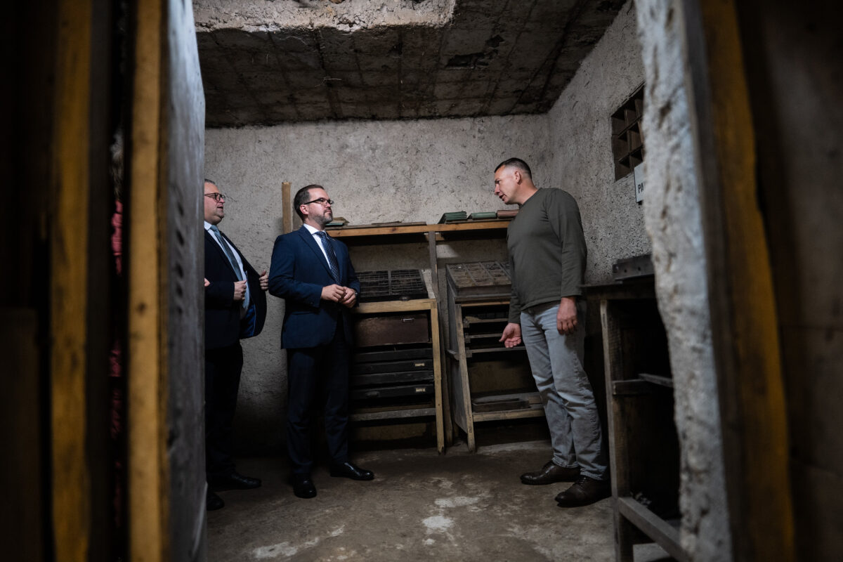 Krašto apsaugos ministras Robertas Kaunas lankėsi Vytauto Didžiojo karo muziejuje 